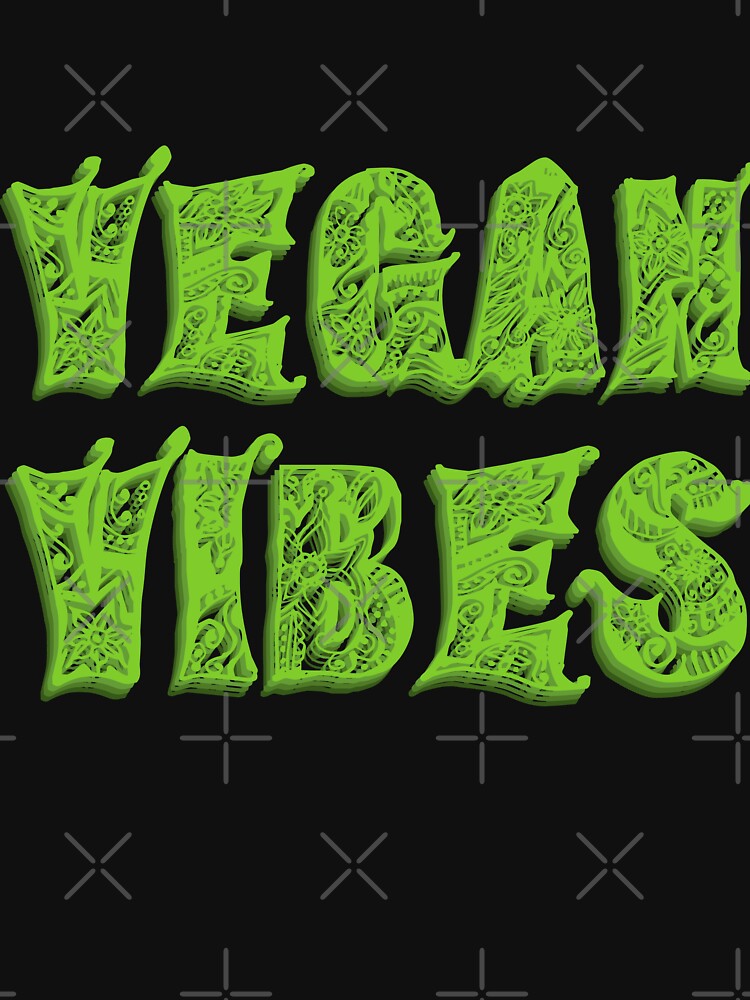 Vegan Vibes Green and Alive! by Geestock T-Shirts, Hoodie, Sweatshirt | BlankRebels.com (Image 3)