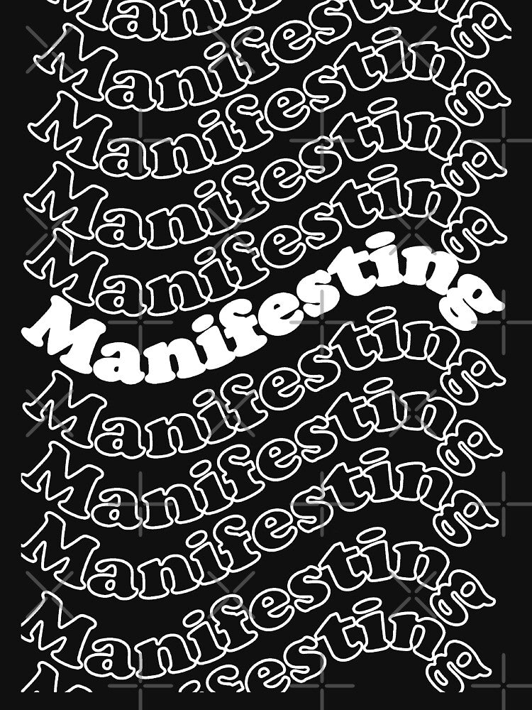 Modern Typography Manifesting by Liv Arnold T-Shirts, Hoodie, Sweatshirt | BlankRebels.com (Image 3)