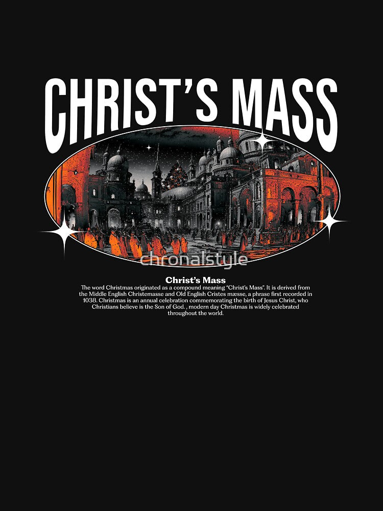 Chist's mass Streetwear T-Shirt Design by Chonical Hoodie, Sweatshirt | BlankRebels.com (Image 3)