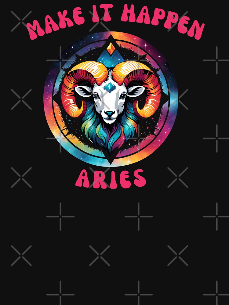 Make it Happen Aries, Goat by Prints and Lifestyle T-Shirts, Hoodie, Sweatshirt | BlankRebels.com (Image 3)