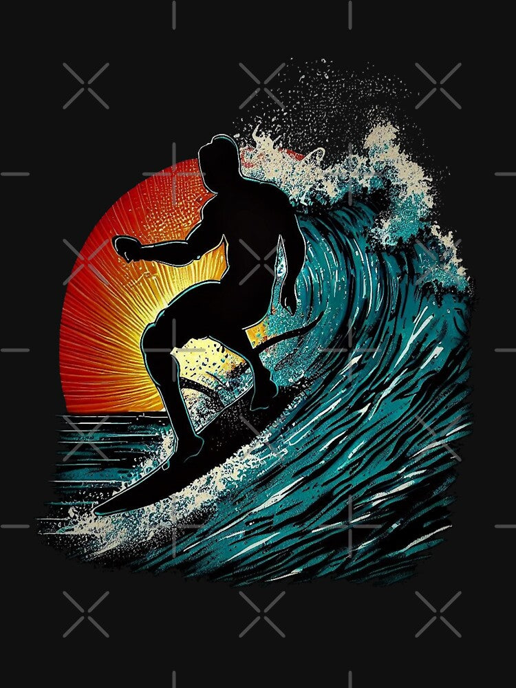 Surfer by Toshini Design T-Shirts, Hoodie, Sweatshirt | BlankRebels.com (Image 3)