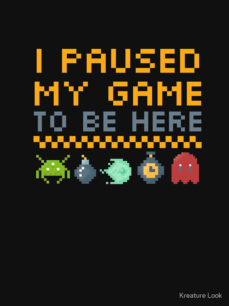 I Paused My Game | Gamer Gifts | Gamer clothing | Gamer Dad | Gamer dad | Gamer Sayings | Gamer Gifts for Men |... (Image 3)