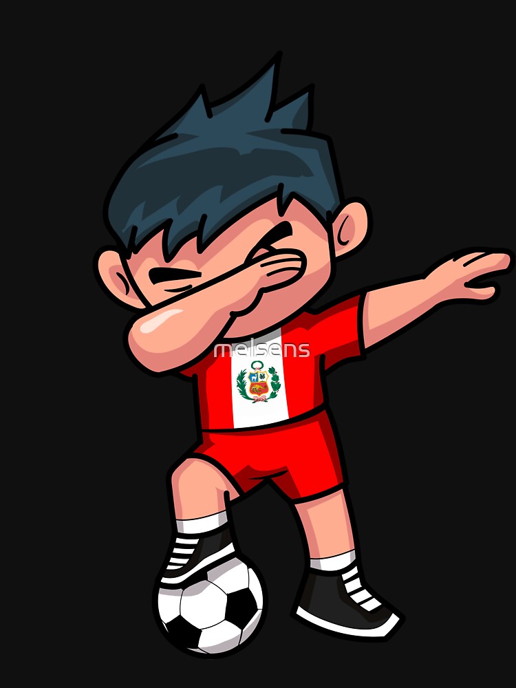 Soccer Boy Dabbing Peru by melsens