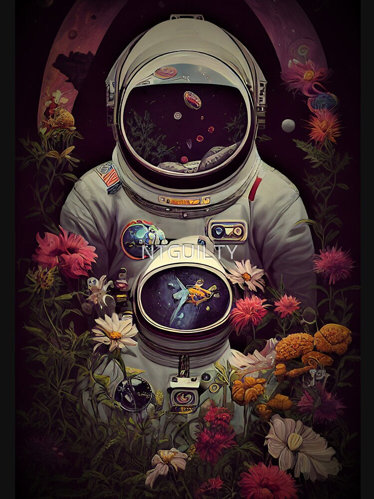 Astronaut Art Prints and Posters by NTGUILTY T-Shirts, Hoodie, Sweatshirt | BlankRebels.com (Image 3)