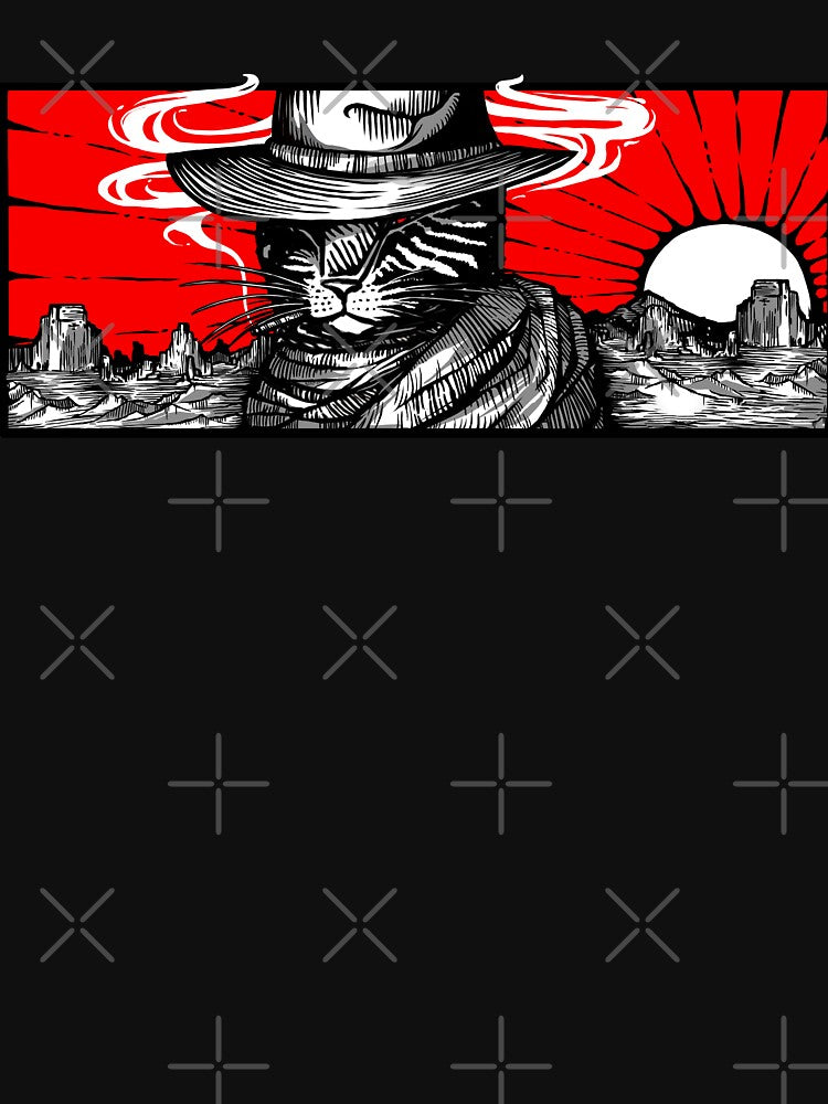 Cowboy Cat by BlackPawsWorld T-Shirts, Hoodie, Sweatshirt | BlankRebels.com (Image 3)
