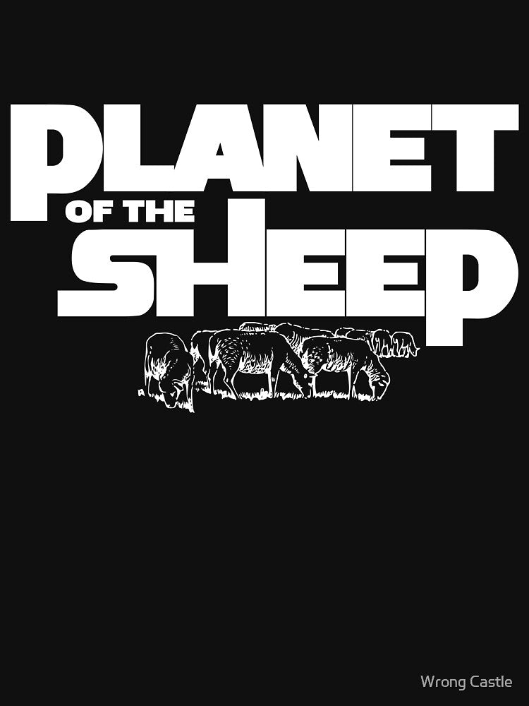 Planet of the Sheep by Wrong Castle T-Shirts, Hoodie, Sweatshirt | BlankRebels.com (Image 3)