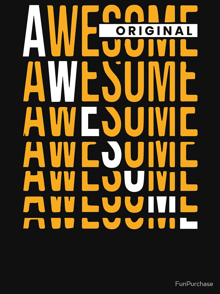 awesome awesome awesome awesome by FunPurchase T-Shirts, Hoodie, Sweatshirt | BlankRebels.com (Image 3)