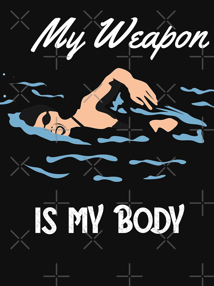 My Weapon is My Body by bylox T-Shirts, Hoodie, Sweatshirt | BlankRebels.com (Image 3)