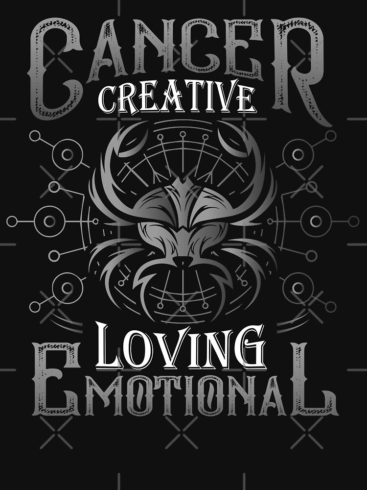 CANCER | ZODIAC SIGN by PSYNOVA T-Shirts, Hoodie, Sweatshirt | BlankRebels.com (Image 3)