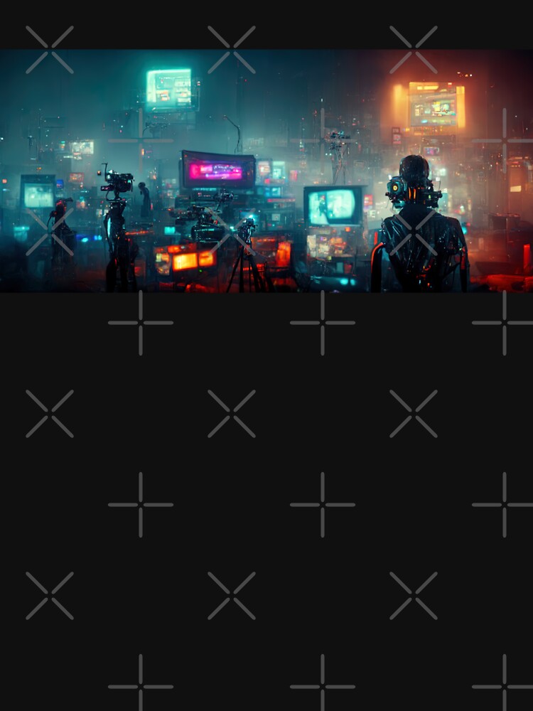Cyberpunk city by Roman Klymchuk T-Shirts, Hoodie, Sweatshirt | BlankRebels.com (Image 2)
