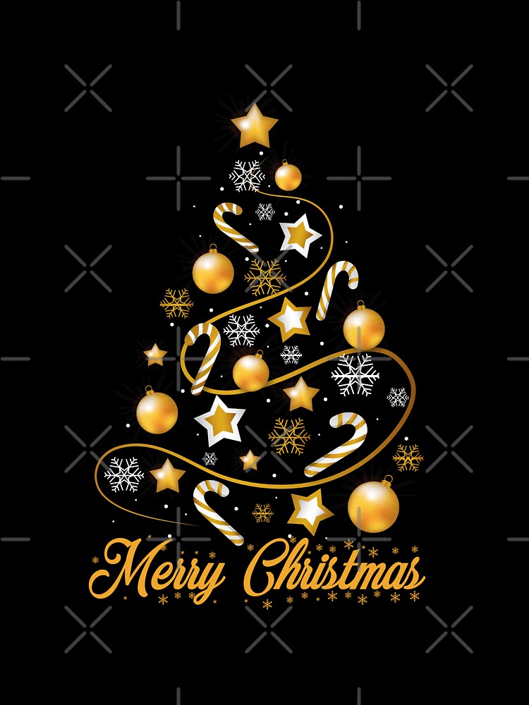 Merry Christmas Tree - Christmas Day by Delandor T-Shirts, Hoodie, Sweatshirt | BlankRebels.com (Image 3)