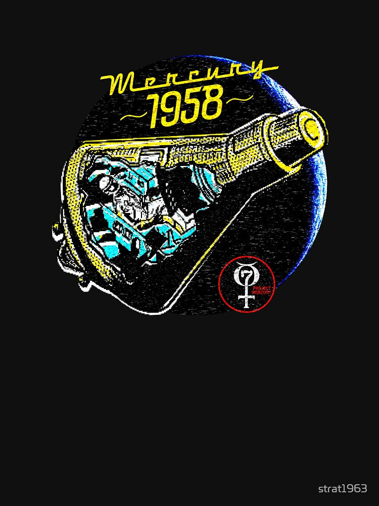 Mercury Mission by strat1963 T-Shirts, Hoodie, Sweatshirt | BlankRebels.com (Image 3)