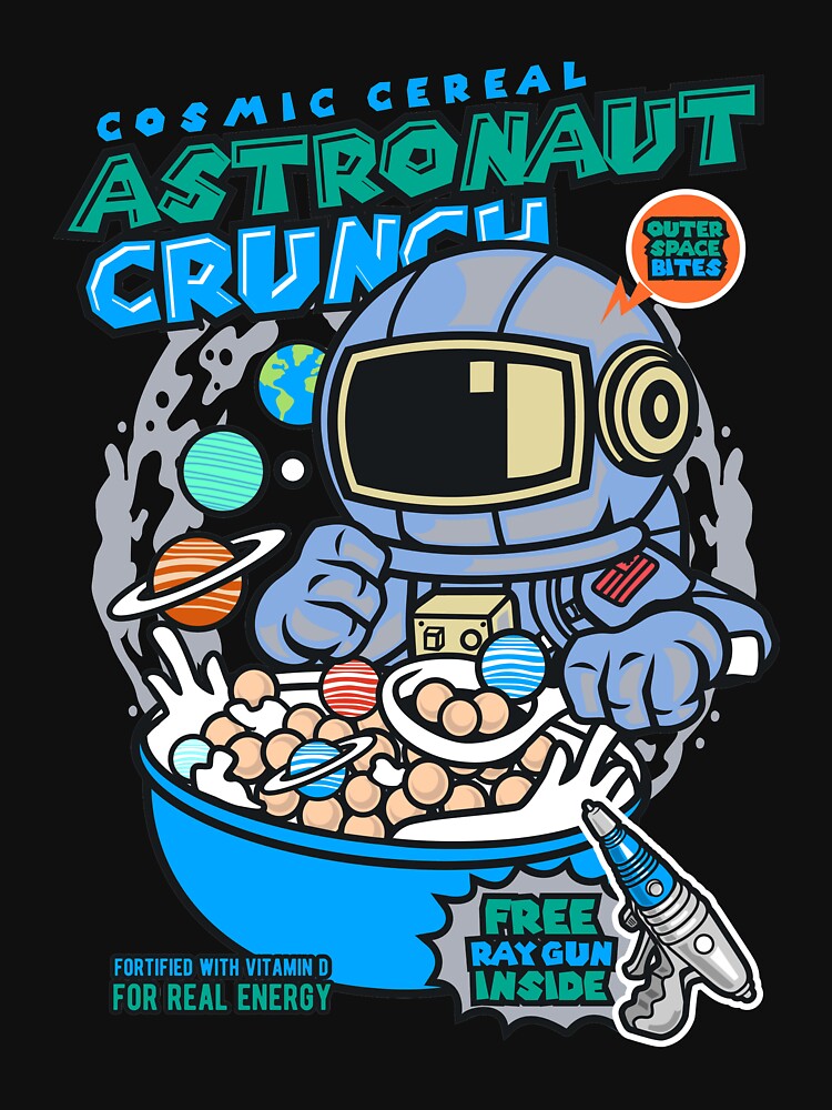 Cosmic Cereal by Bruno King T-Shirts, Hoodie, Sweatshirt | BlankRebels.com (Image 3)