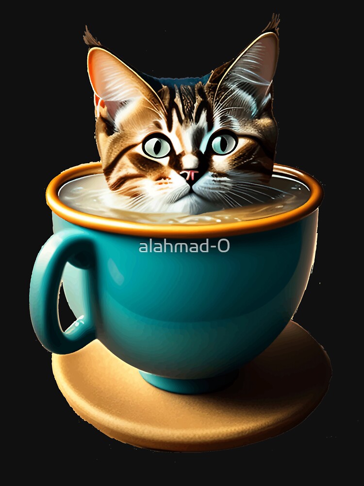 Coffee and cats by alahmad-0 T-Shirts, Hoodie, Sweatshirt | BlankRebels.com (Image 3)