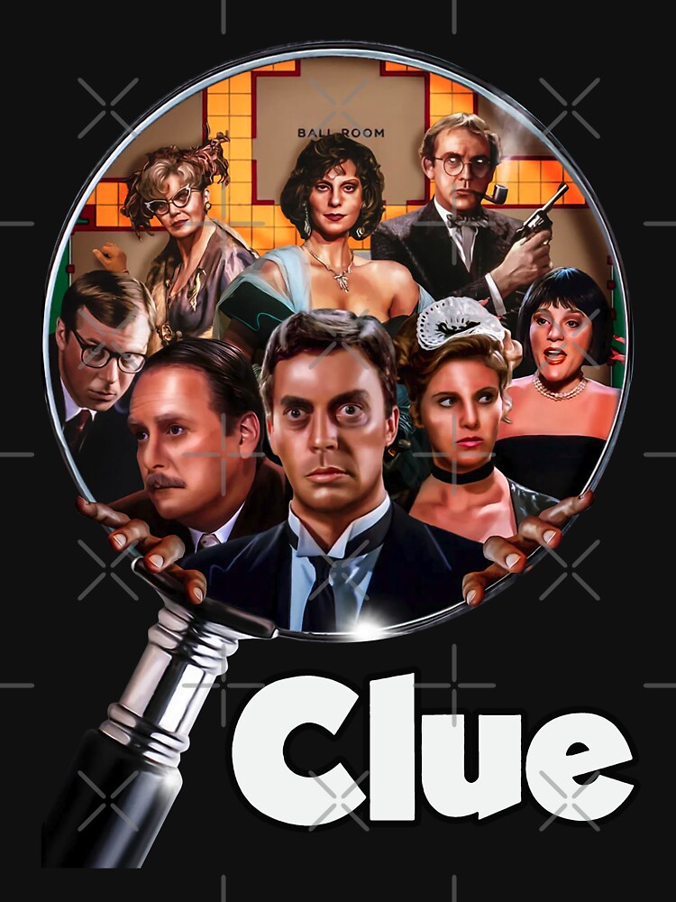 Vintage Zoom Clue Movie Squad by fleapatterns T-Shirts, Hoodie, Sweatshirt | BlankRebels.com (Image 3)