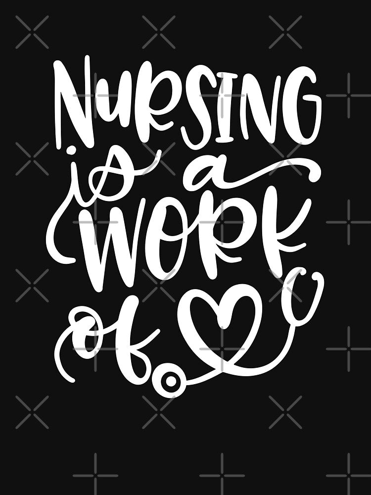 Nursing Is a Work Of Heart by Miaramar T-Shirts, Hoodie, Sweatshirt | BlankRebels.com (Image 3)