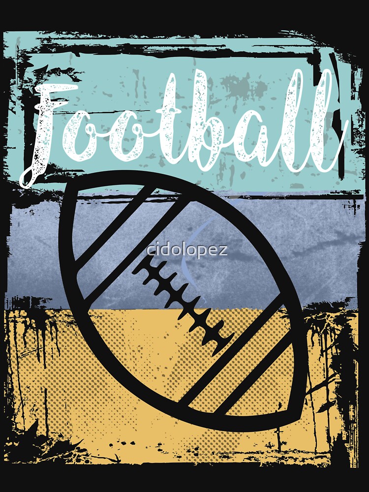 Football Vintage Retro Ball by cidolopez T-Shirts, Hoodie, Sweatshirt | BlankRebels.com (Image 3)