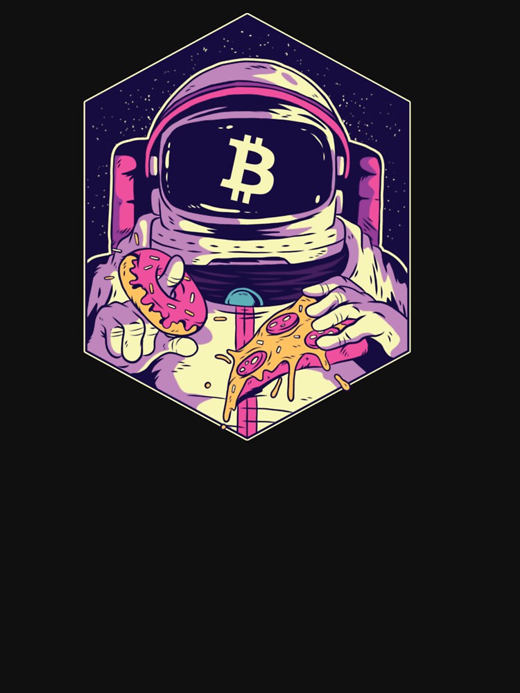 Funny Moon Bitcoin Astronaut by Jacinto-Duke-32 T-Shirts, Hoodie, Sweatshirt | BlankRebels.com (Image 3)