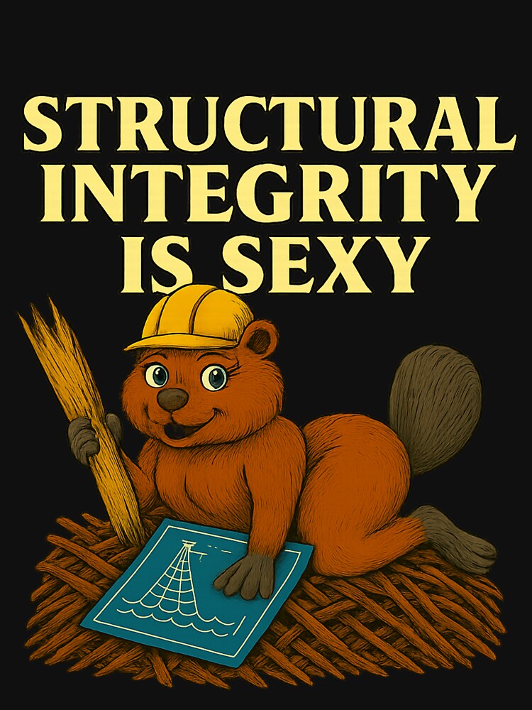 Structural Integrity Is Sexy – Engineer Humor – STEM Nerd Design by TKOprintdesigns T-Shirts, Hoodie, Sweatshirt (Image 3)