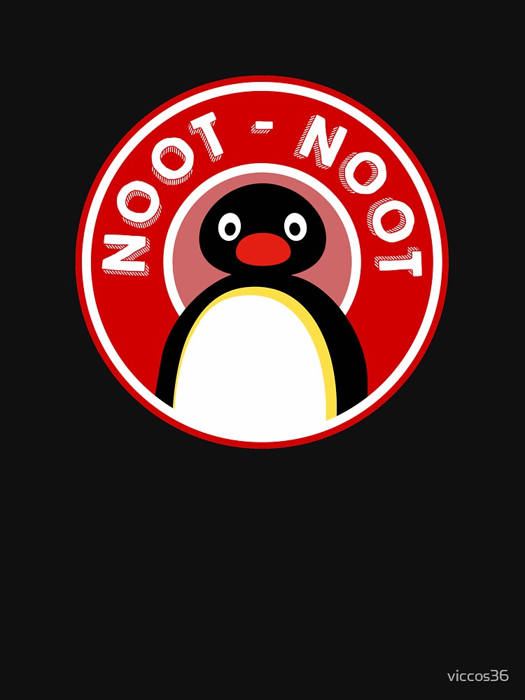 Pingu / Noot Noot (Pingu the pengouin) - Red by viccos36 T-Shirts, Hoodie, Sweatshirt | BlankRebels.com (Image 3)