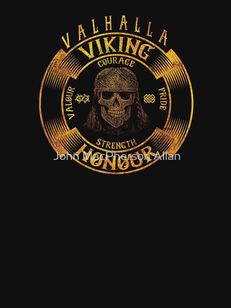 Vikings Valhalla Honour by John MacPherson Allan T-Shirts, Hoodie, Sweatshirt | BlankRebels.com (Image 3)