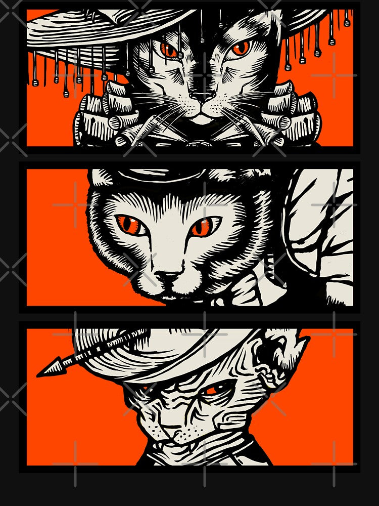 Trio from the Wild West by BlackPawsWorld T-Shirts, Hoodie, Sweatshirt | BlankRebels.com (Image 3)