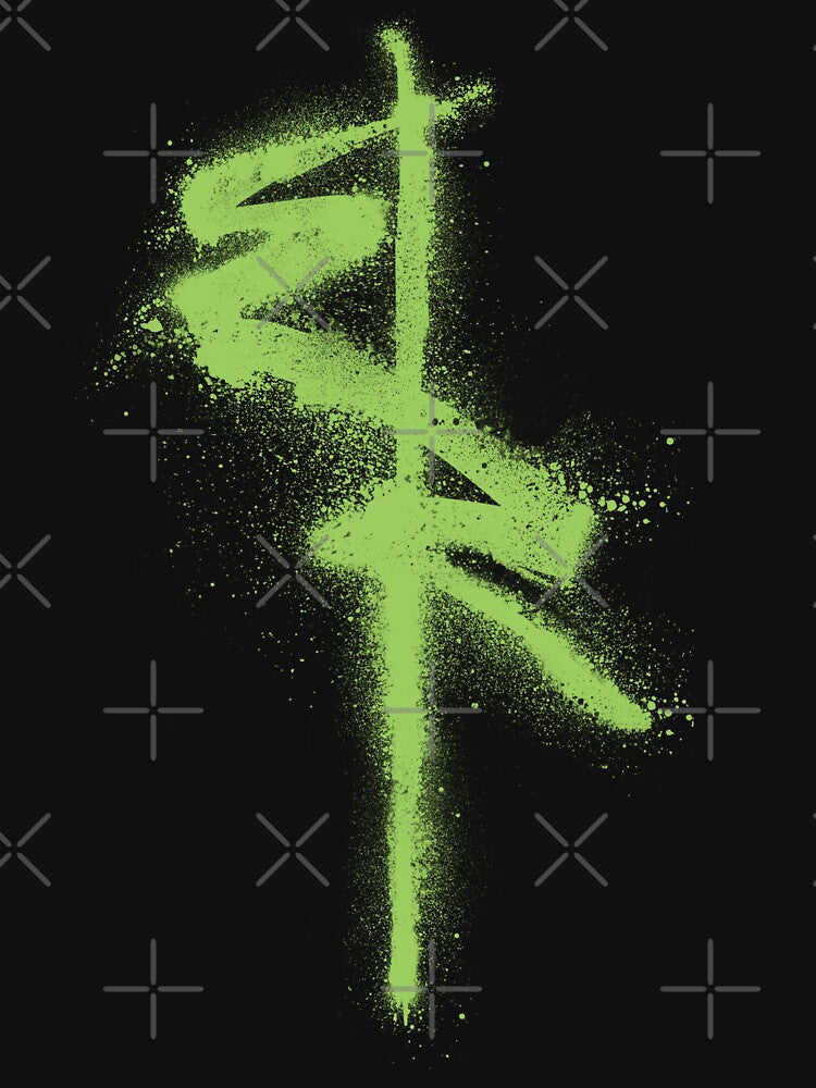 Edgerunners Symbol - Spray Paint Graffiti Style by blynncreative T-Shirts, Hoodie, Sweatshirt | BlankRebels.com (Image 3)