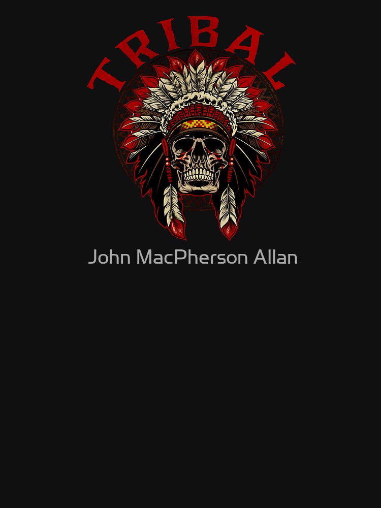 Tribal Indian Spirit by John MacPherson Allan T-Shirts, Hoodie, Sweatshirt | BlankRebels.com (Image 3)