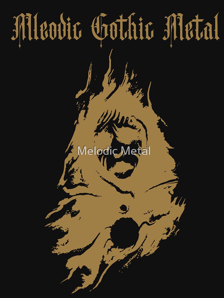 Melodic Gothic Metal by Melodic Metal T-Shirts, Hoodie, Sweatshirt | BlankRebels.com (Image 3)