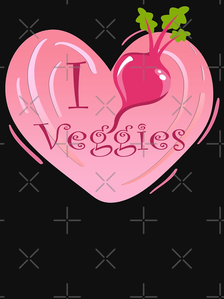 I love veggies heart beat by MOP-tees Hoodie, Sweatshirt | BlankRebels.com (Image 3)