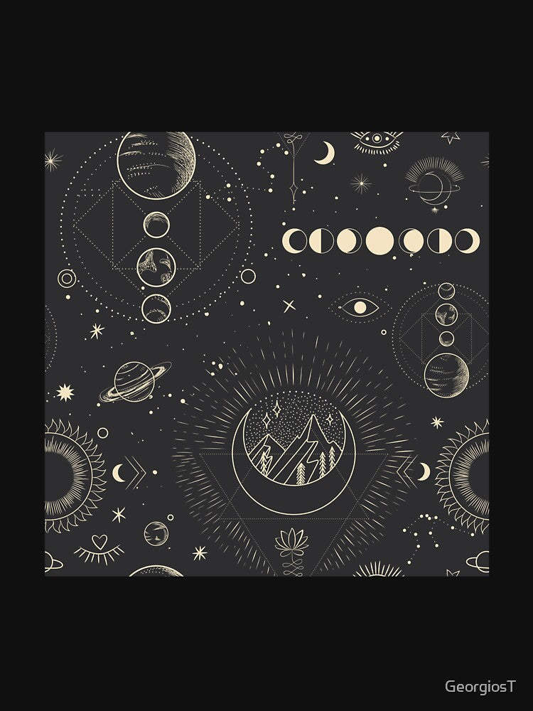 Moon Phases by GeorgiosT T-Shirts, Hoodie, Sweatshirt | BlankRebels.com (Image 3)