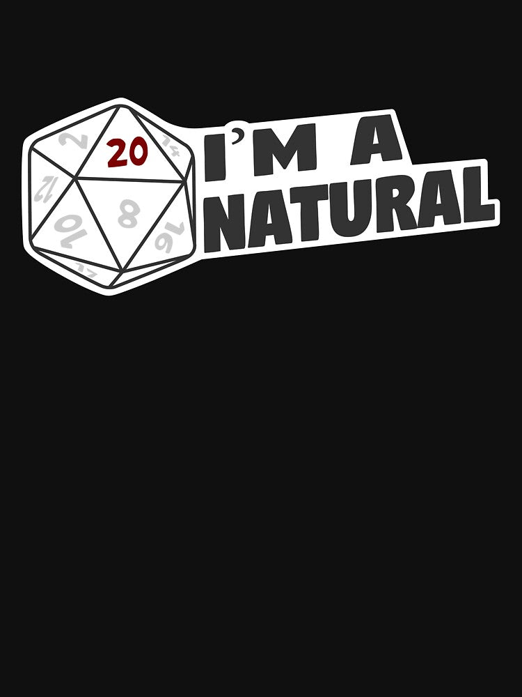 I'm a Natural 20 by Not-a-Mimic-art T-Shirts, Hoodie, Sweatshirt | BlankRebels.com (Image 3)