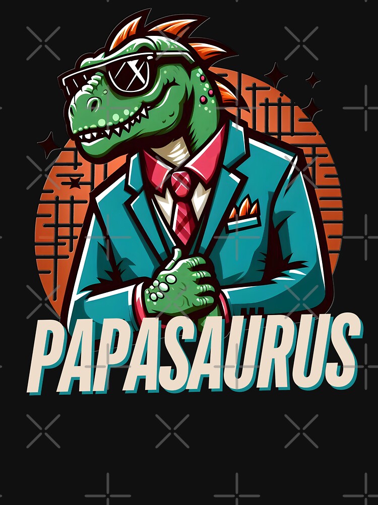 Papasaurus Dad Joke by Annabelhut T-Shirts, Hoodie, Sweatshirt | BlankRebels.com (Image 3)