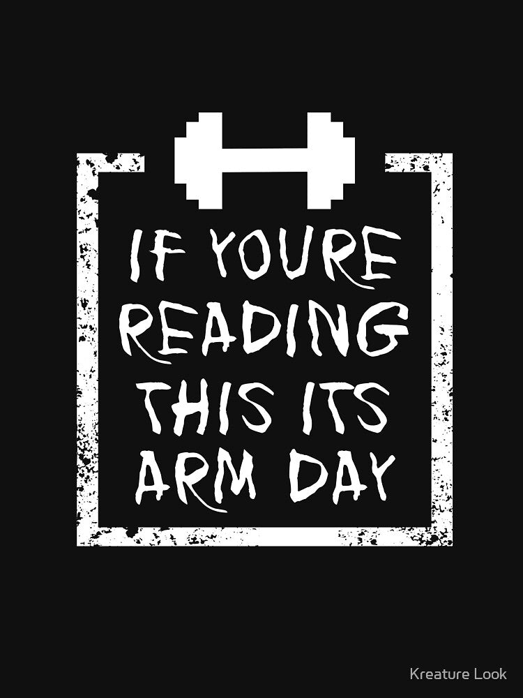 Arm Day | gym shirts | men fitness | funny exercise shirt | funny fitness shirts | workout clothes | fitness... (Image 3)