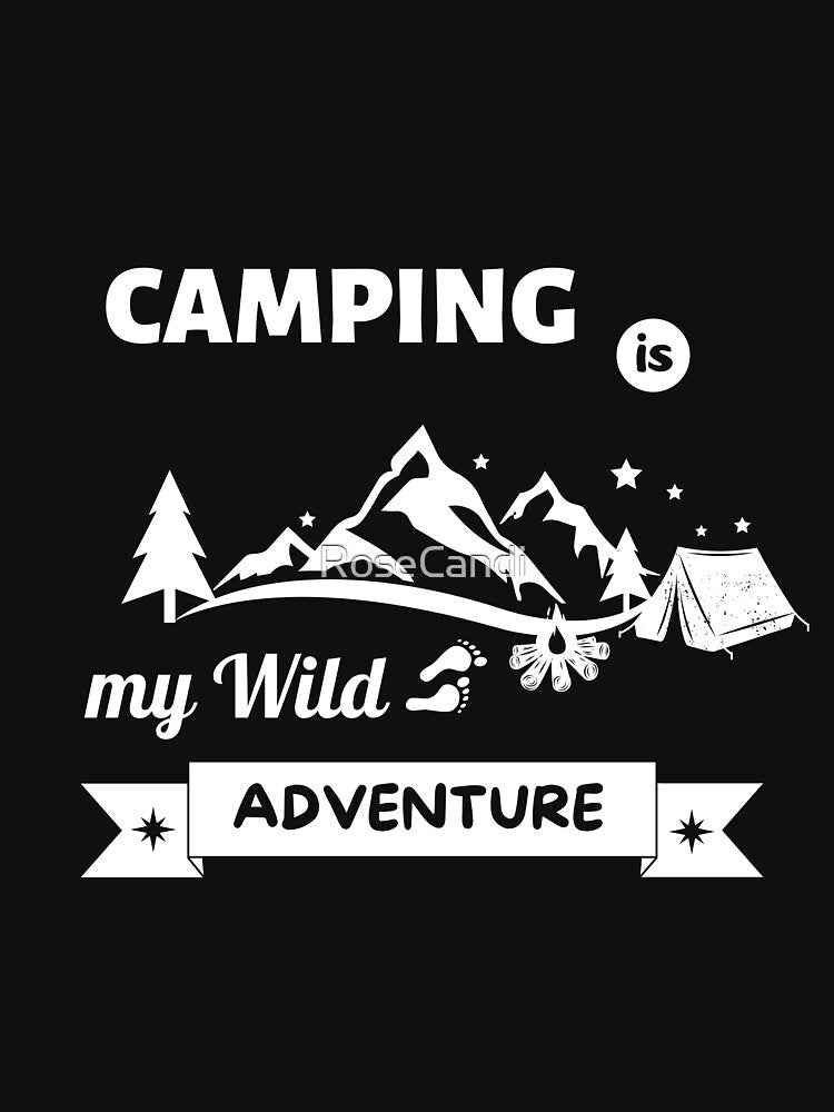 Camping Is My Wild Adventure (Forest) by RoseCandi T-Shirts, Hoodie, Sweatshirt | BlankRebels.com (Image 3)