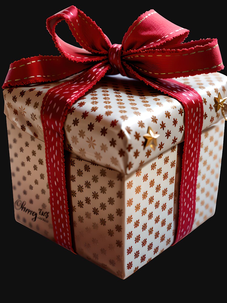 Red Ribbon Holiday Gift Box by christmas-xmas T-Shirts, Hoodie, Sweatshirt | BlankRebels.com (Image 3)