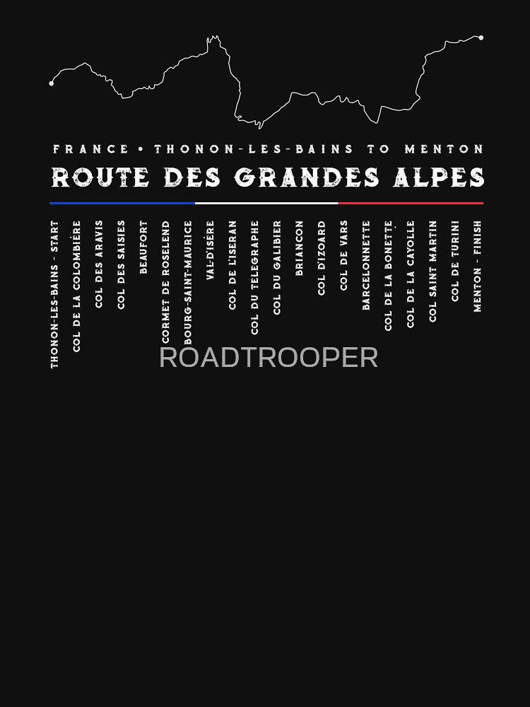 Route des Grandes Alpes France 2018 Design by ROADTROOPER T-Shirts, Hoodie, Sweatshirt | BlankRebels.com (Image 3)