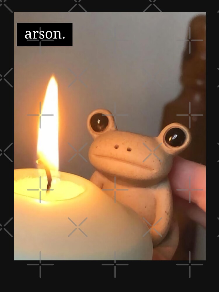 HD Arson Evil Sad Frog Face Meme by fomodesigns T-Shirts, Hoodie, Sweatshirt | BlankRebels.com (Image 3)
