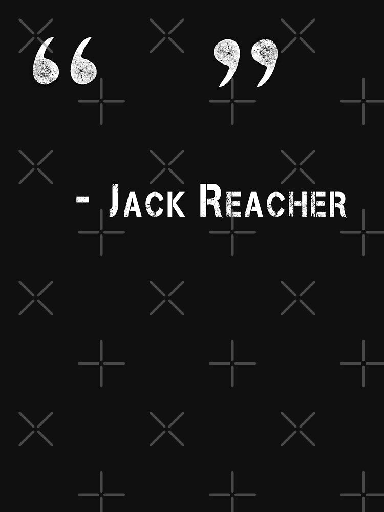 Reacher Said Nothing by fairchildart
