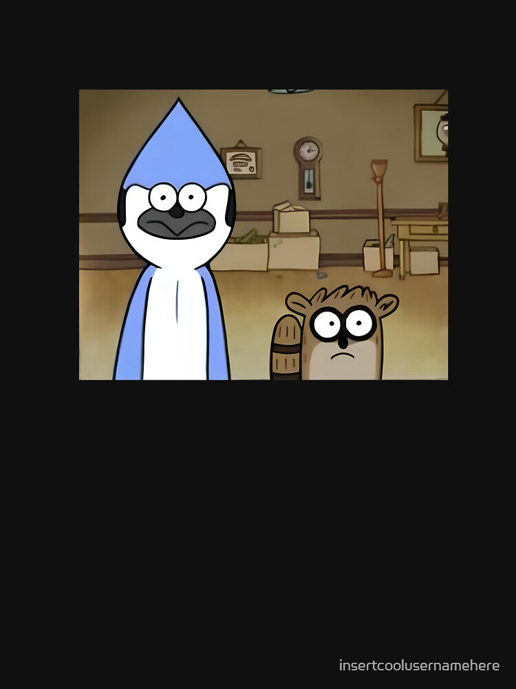 Mordecai and Rigby by insertcoolusernamehere