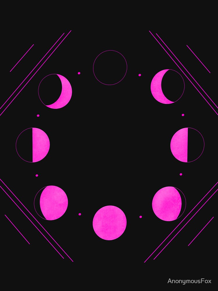Neon Phases by AnonymousFox T-Shirts, Hoodie, Sweatshirt | BlankRebels.com (Image 3)