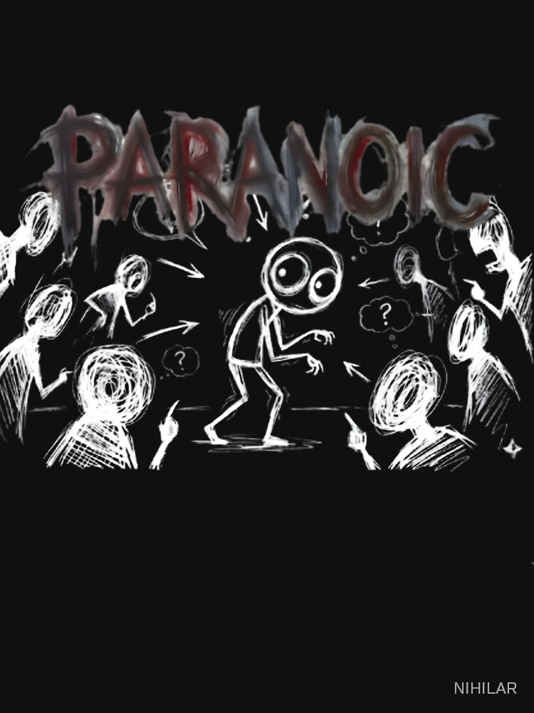 Paranoic by NIHILAR T-Shirts, Hoodie, Sweatshirt | BlankRebels.com (Image 3)