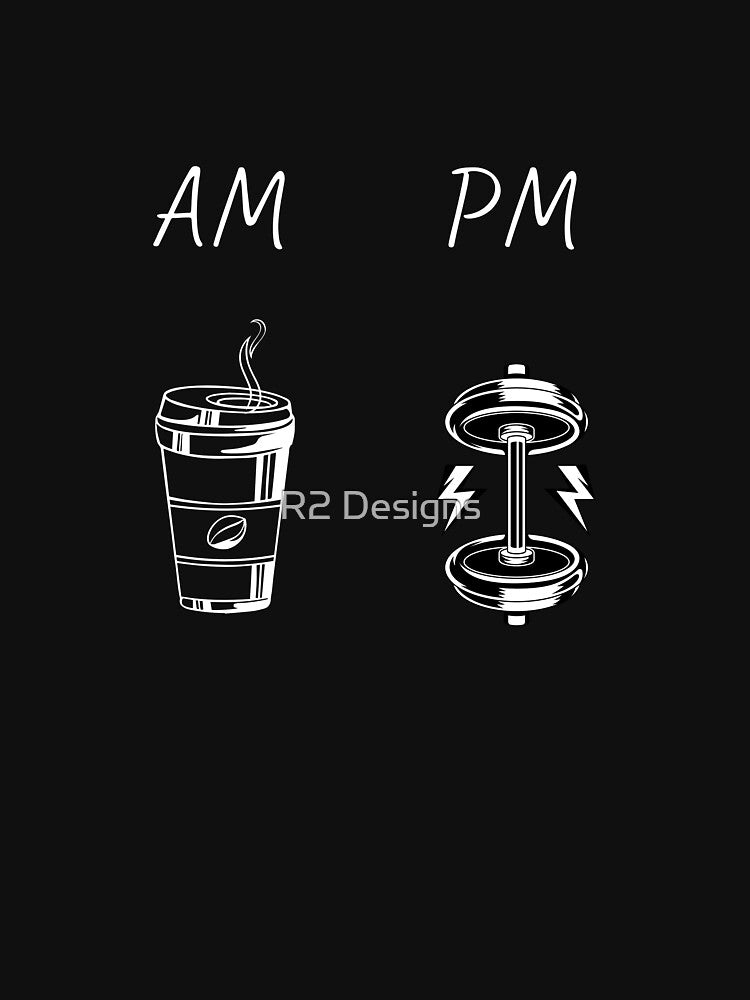 Coffee and Gym addicted by R2 Designs T-Shirts, Hoodie, Sweatshirt | BlankRebels.com (Image 3)