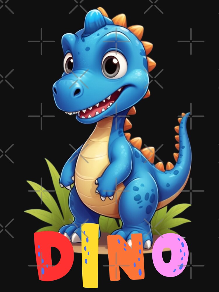 Dino-Dinosaur by KIDS-PRINTS T-Shirts, Hoodie, Sweatshirt | BlankRebels.com (Image 3)