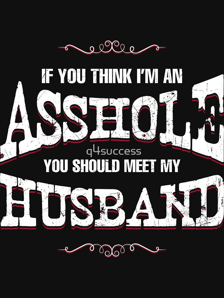 Meet My Husband Funny Novelty T Shirts by q4success Hoodie, Sweatshirt | BlankRebels.com (Image 2)