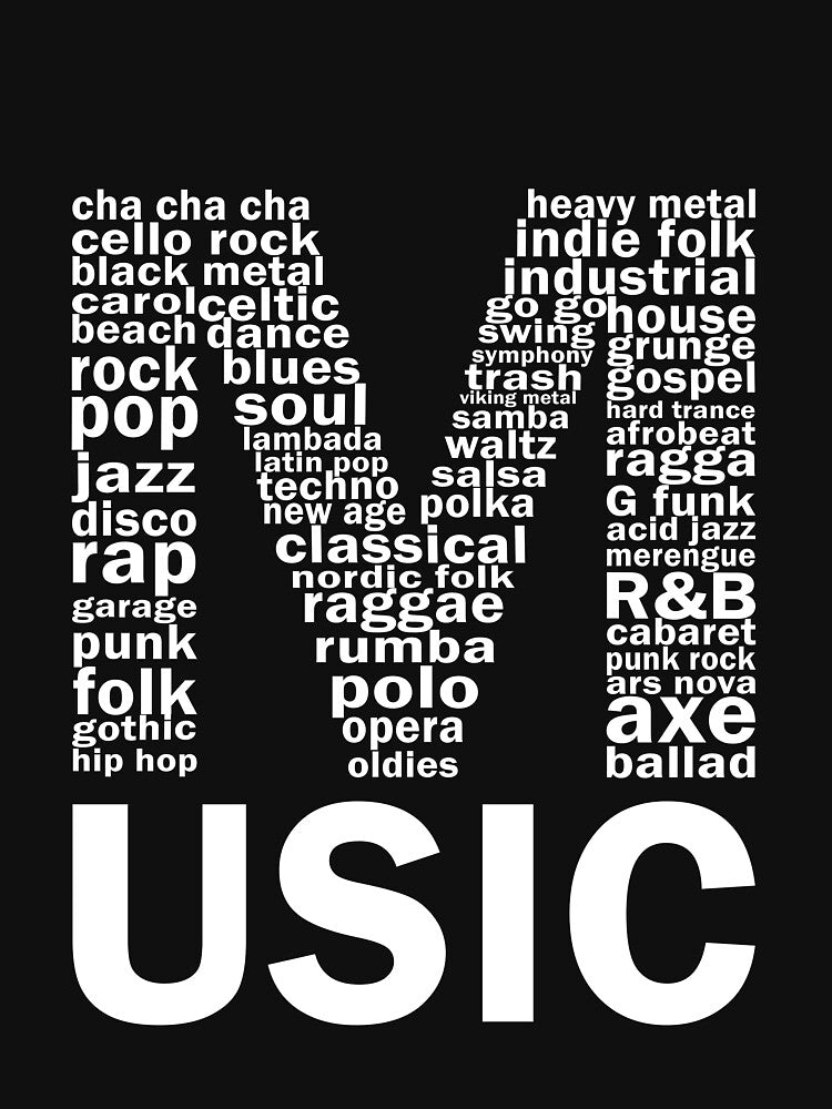 Invert music genres by adiosmillet T-Shirts, Hoodie, Sweatshirt | BlankRebels.com (Image 3)