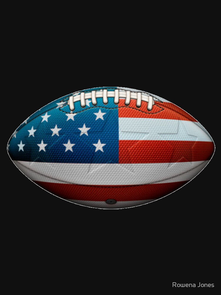 Football America's Favorite Pastime Sports 2 by Rowena Jones T-Shirts, Hoodie, Sweatshirt | BlankRebels.com (Image 3)