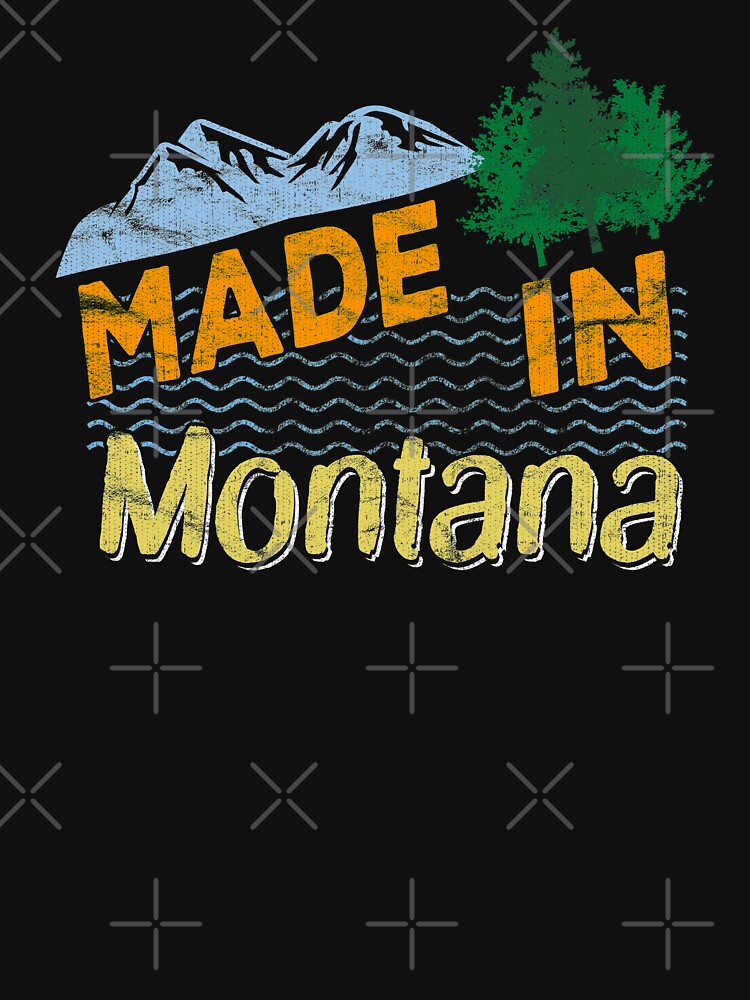 Made in Montana Landscape Camping design by fermo T-Shirts, Hoodie, Sweatshirt | BlankRebels.com (Image 3)