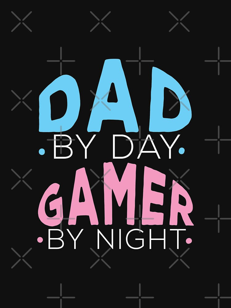 Dad By Day Gamer By Night by Vexel Studio T-Shirts, Hoodie, Sweatshirt | BlankRebels.com (Image 3)