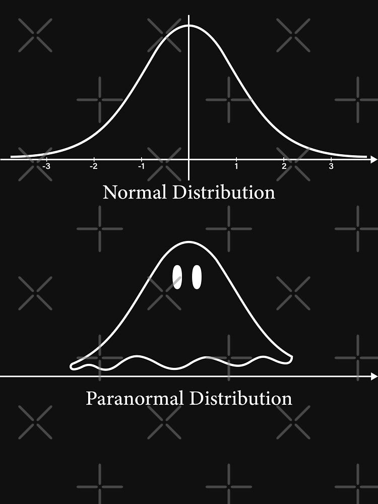 Normal Distribution, Paranormal Distribution Math Gift by ScienceCorner T-Shirts, Hoodie, Sweatshirt (Image 3)